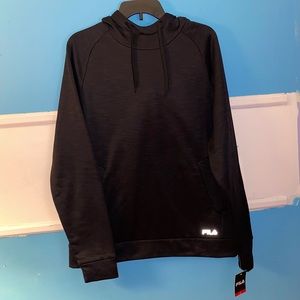 FILA Men’s Reflective Black Tracksuit Set